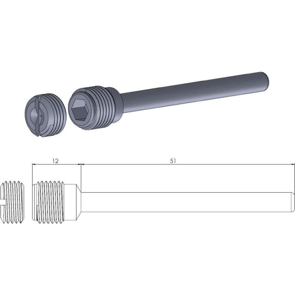 Moto-Master Brake Pad Pin