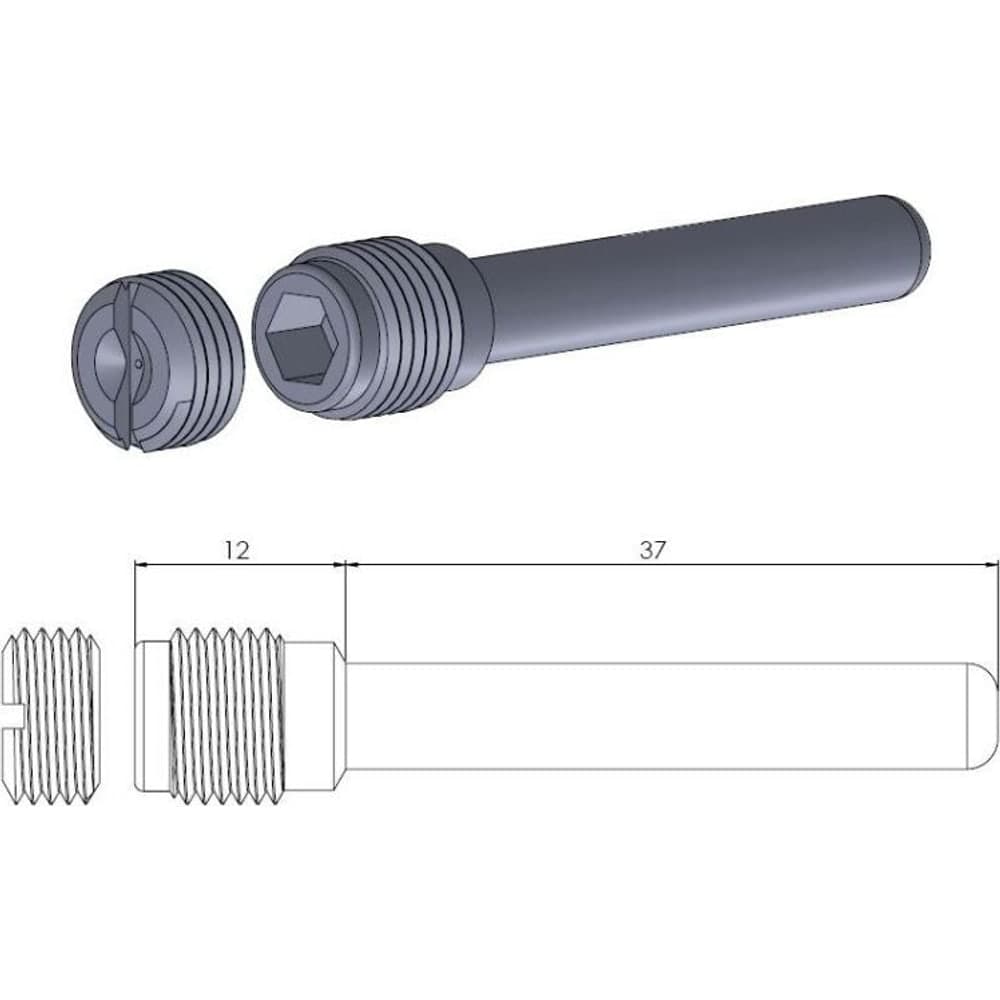 Moto-Master Brake Pad Pin