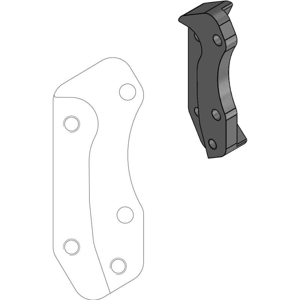 Moto-Master Brake Caliper Adaptor