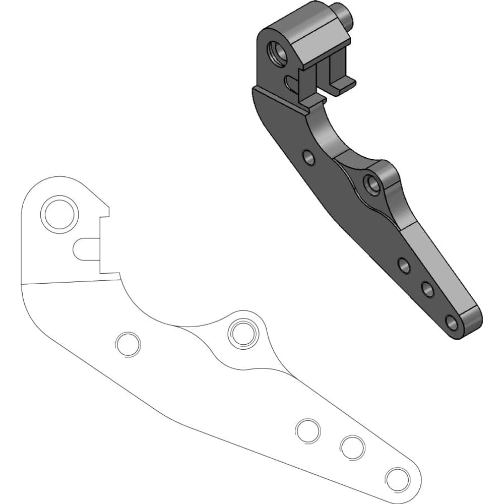 Moto-Master Brake Caliper Adaptor