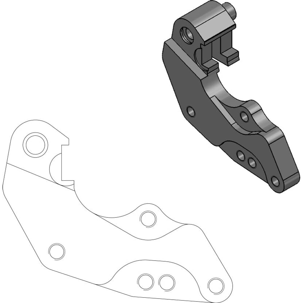 Moto-Master Remklauw Adaptor