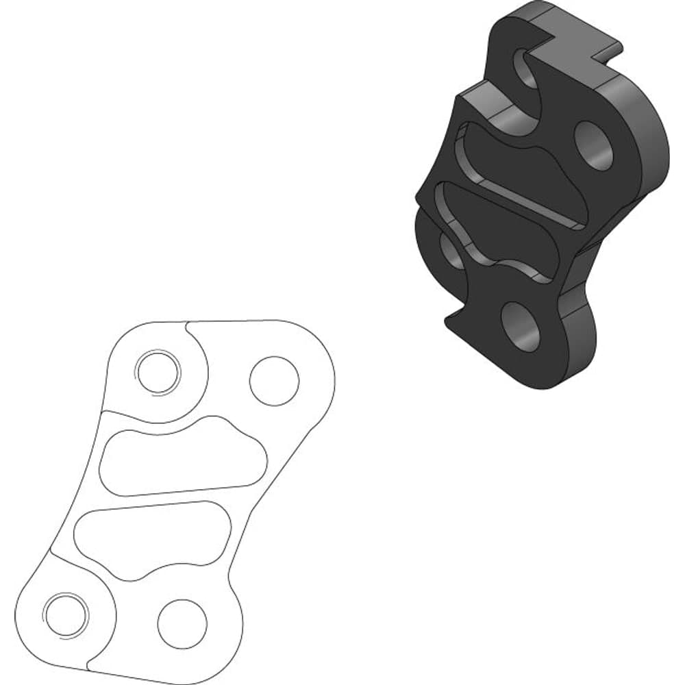 Moto-Master Brake Caliper Adaptor
