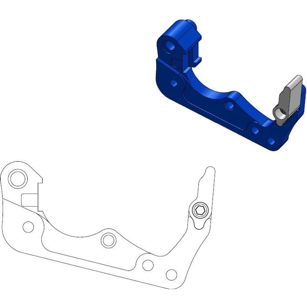 Moto-Master Brake Caliper Adaptor Bleu