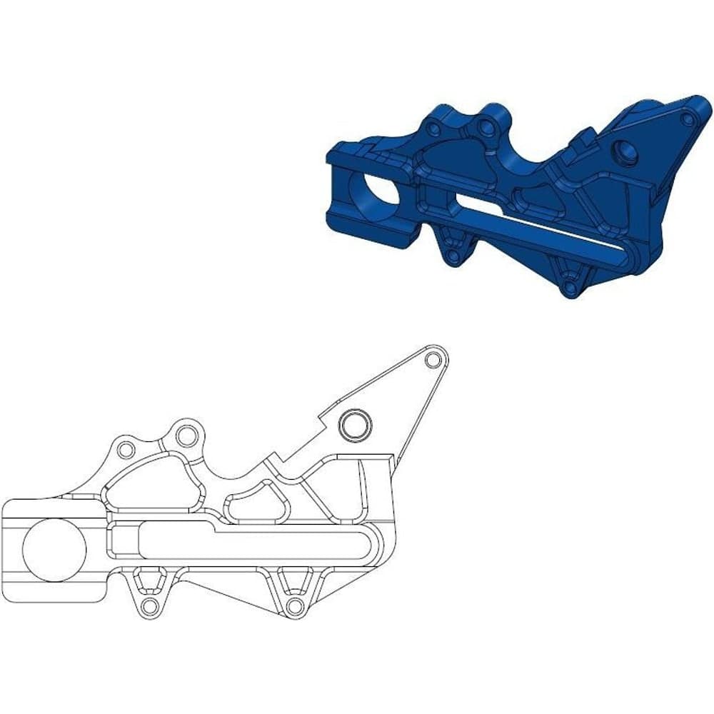 Moto-Master Remklauw Adaptor Blauw