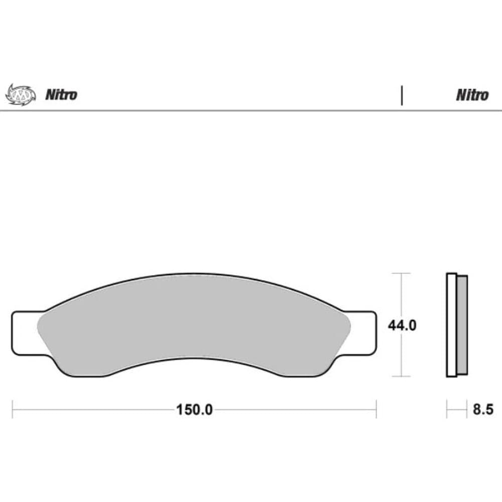 Moto-Master Brake Pads Nitro