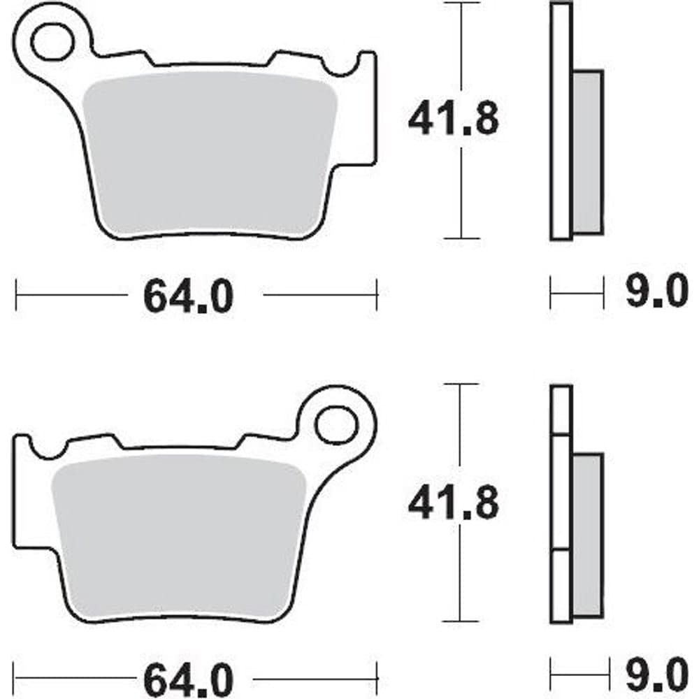 Moto-Master Brake Pad Racing