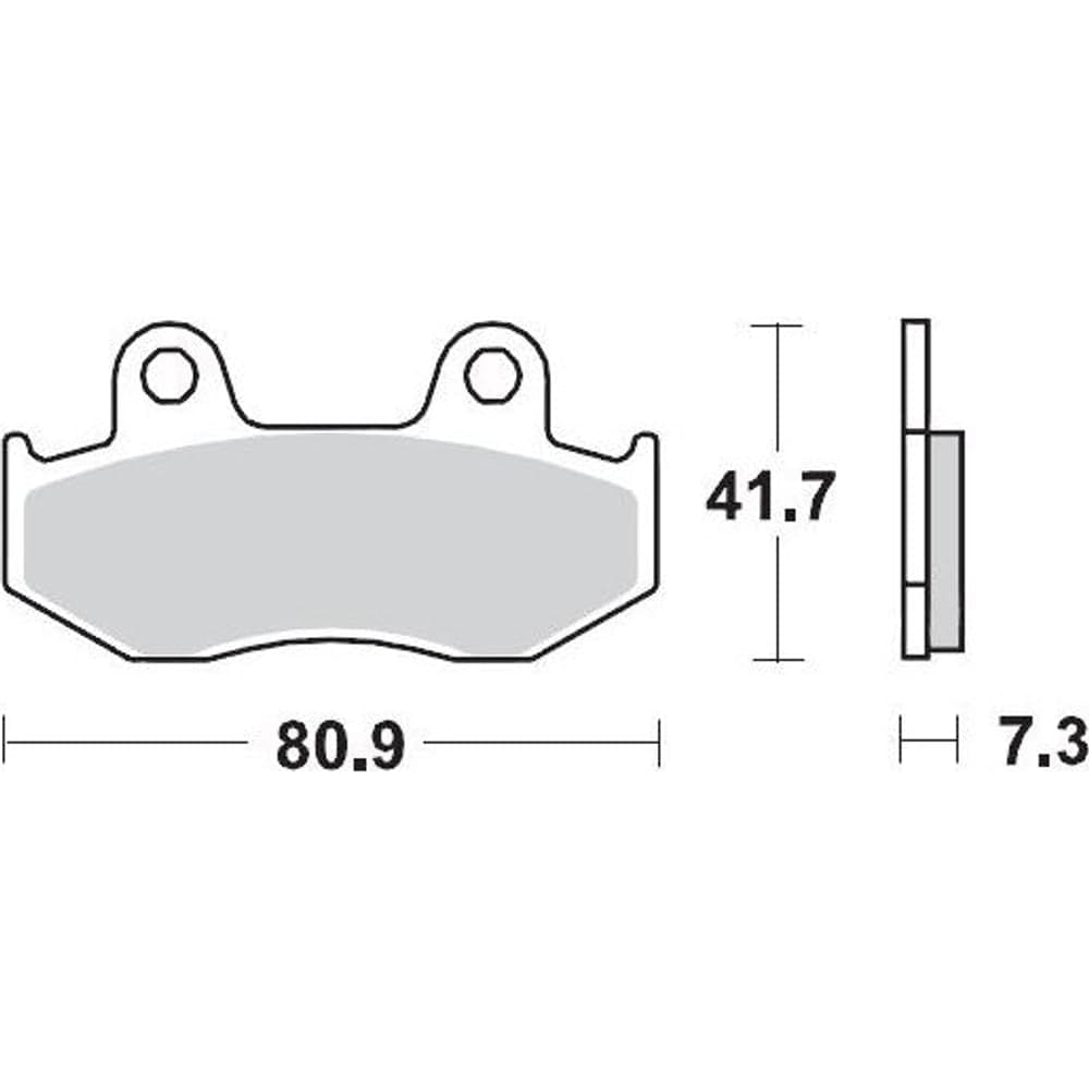 Moto-Master Brake Pad Racing