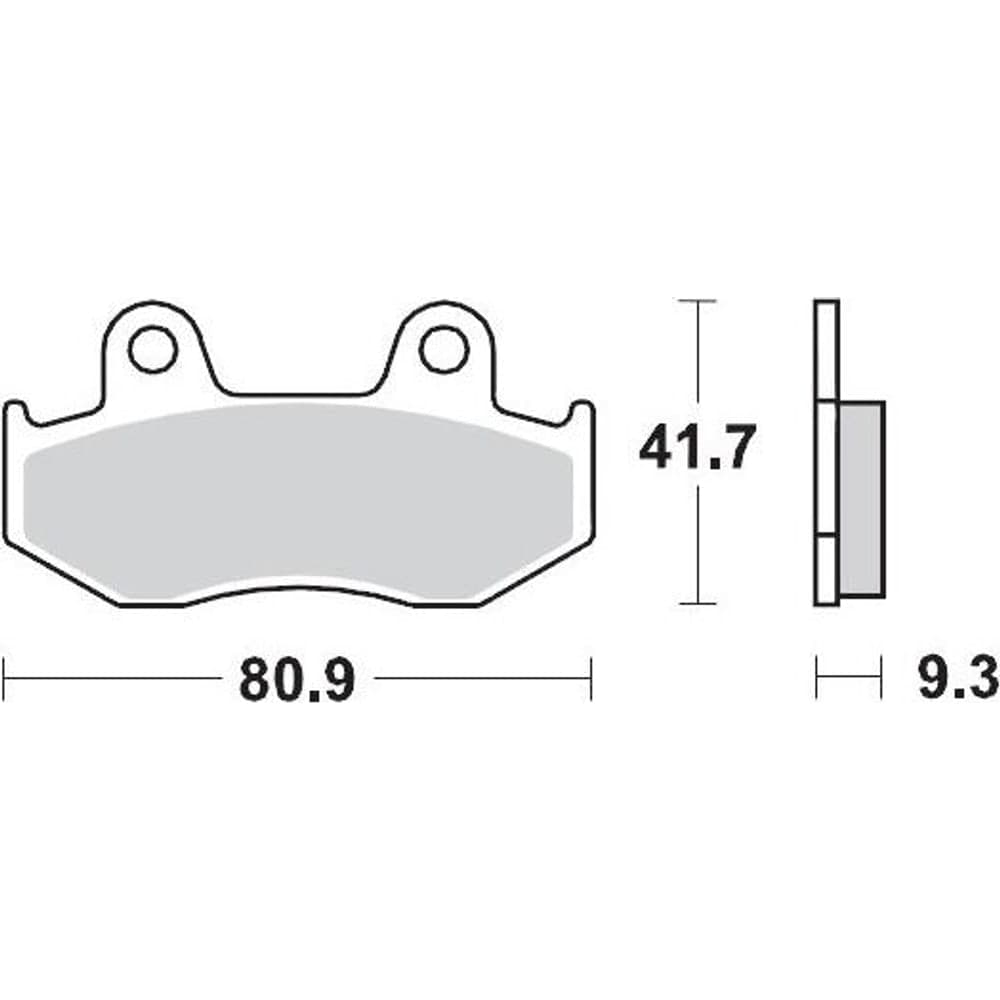 Moto-Master Brake Pad Racing