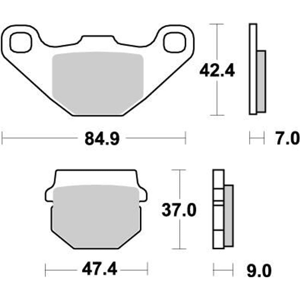Moto-Master Remblok Nitro