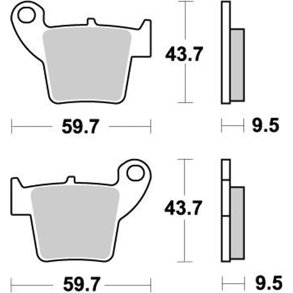 Moto-Master Brake Pad Nitro