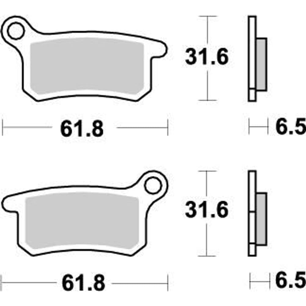 Moto-Master Brake Pad Nitro