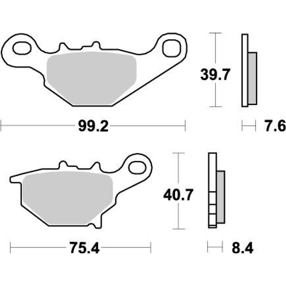 Moto-Master Brake Pad Nitro