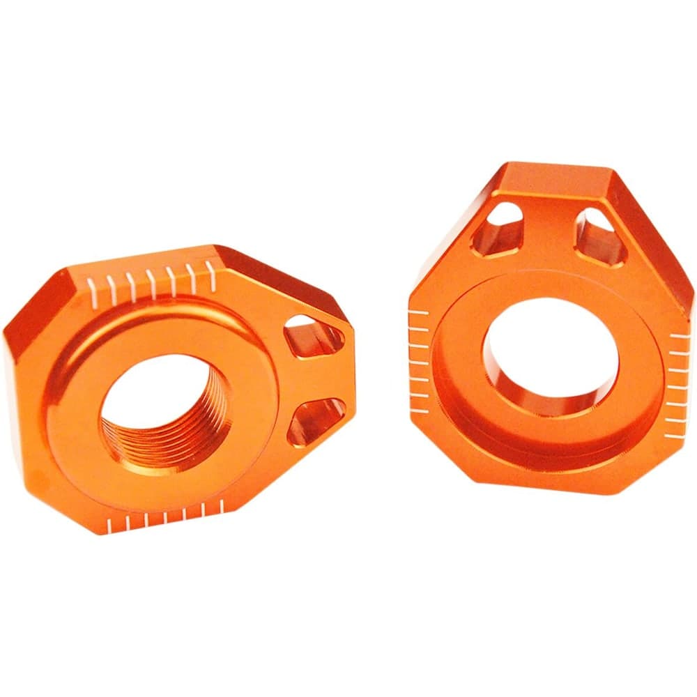 Scar Racing Axle Blocks Ktm Orange