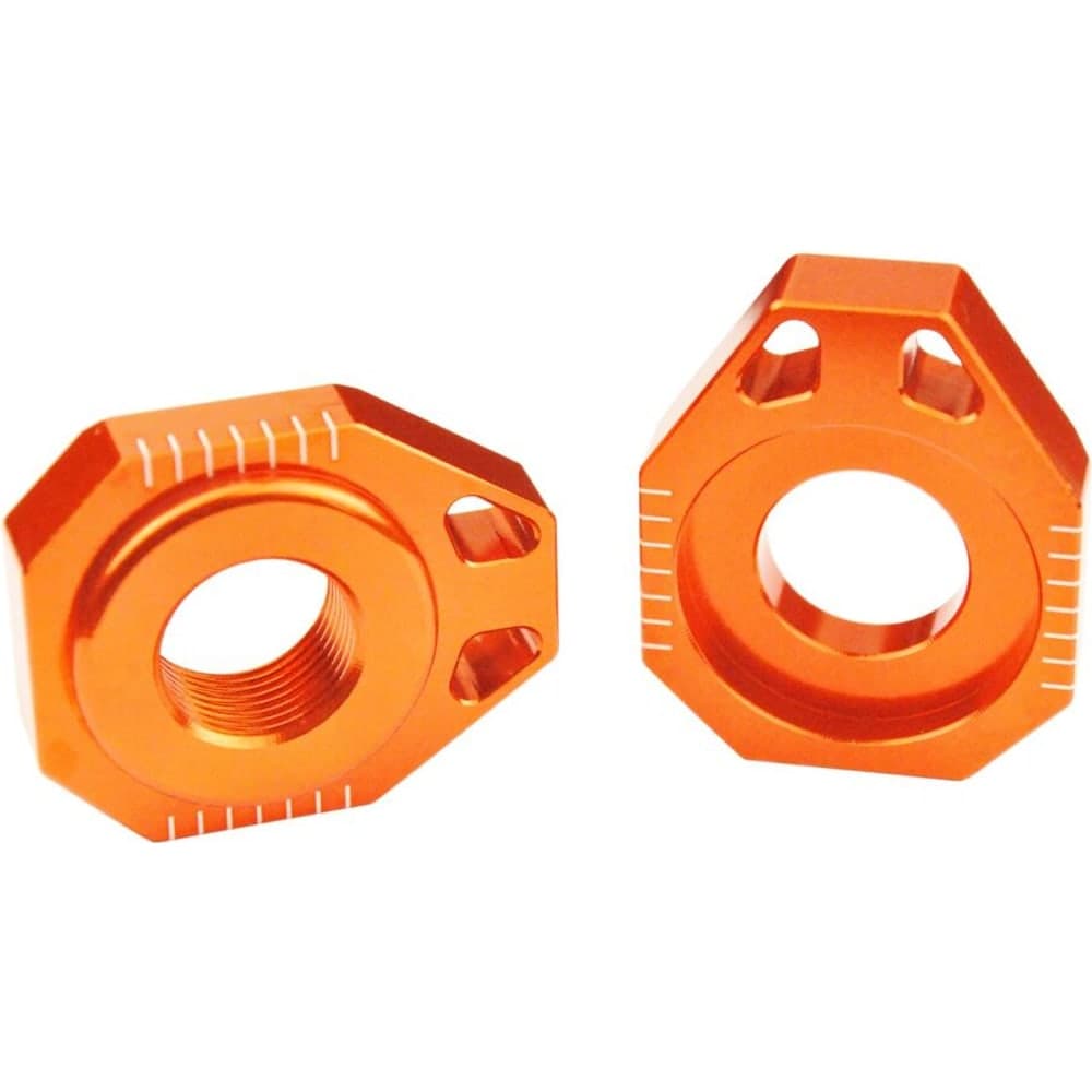 Scar Racing Axle Blocks Ktm Orange