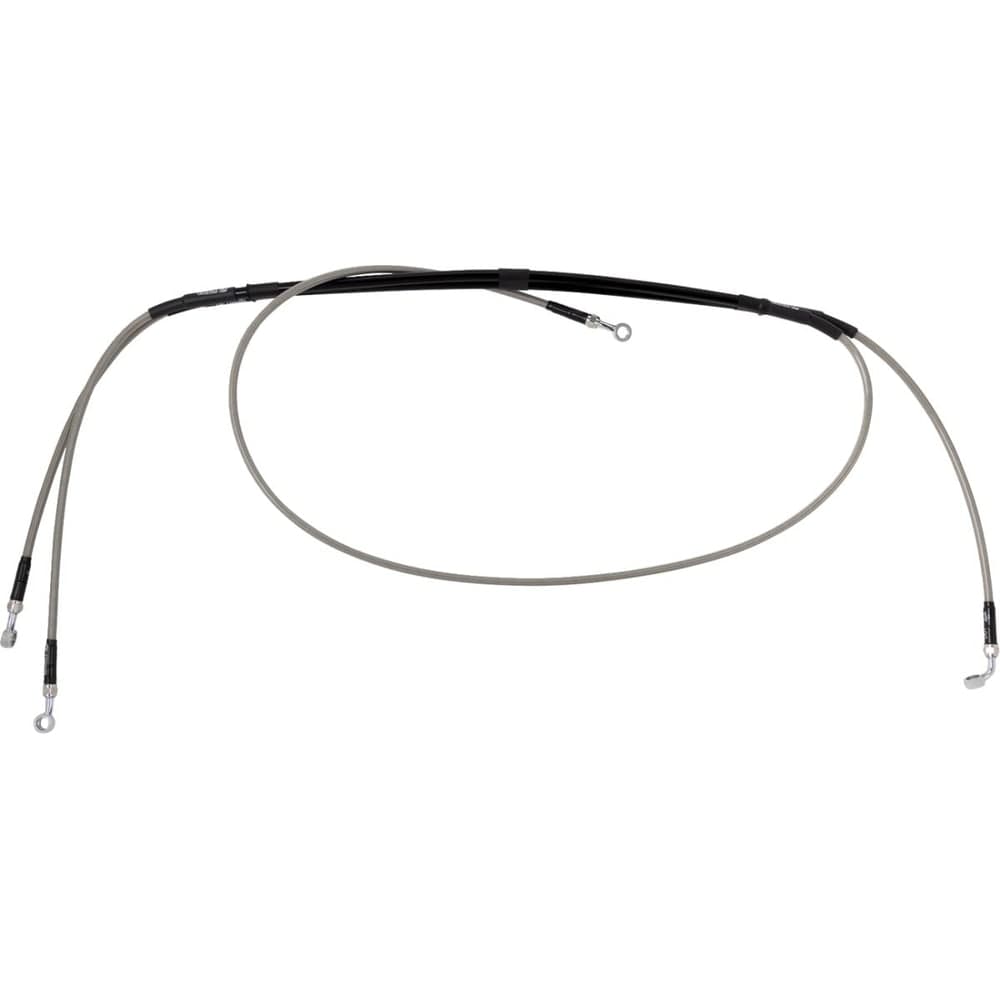 Moose Racing Stainless Steel Braided Brake Line Pair
