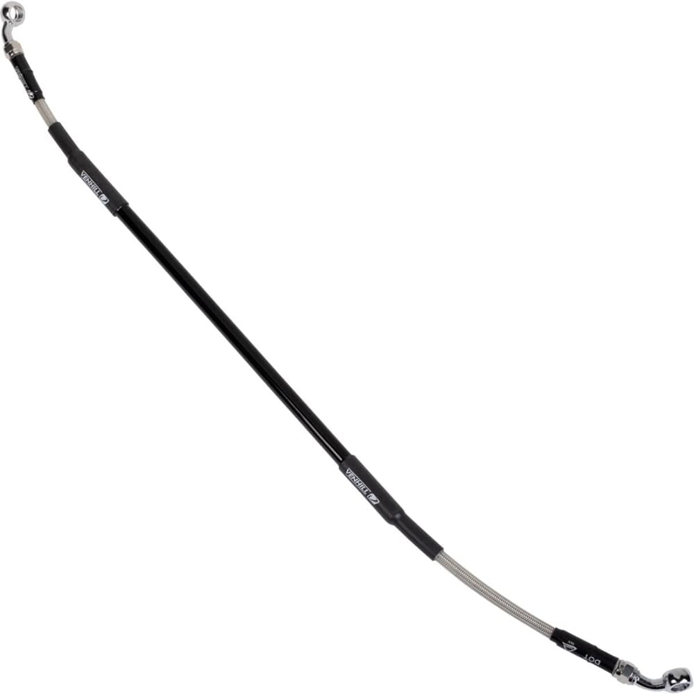 Moose Racing Stainless Steel Braided Brake Line - Rear