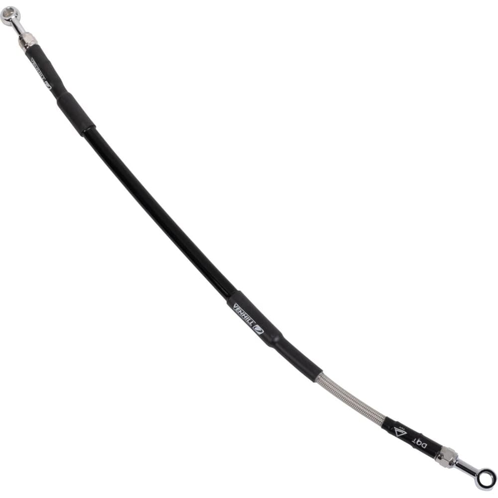 Moose Racing Stainless Steel Braided Brake Line - Rear