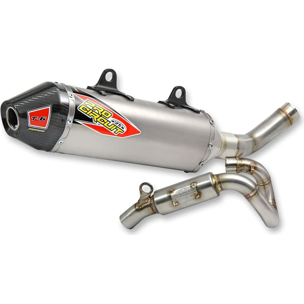 Pro Circuit Uitlaat T6 Ss/Ti/Cf Ktm 250