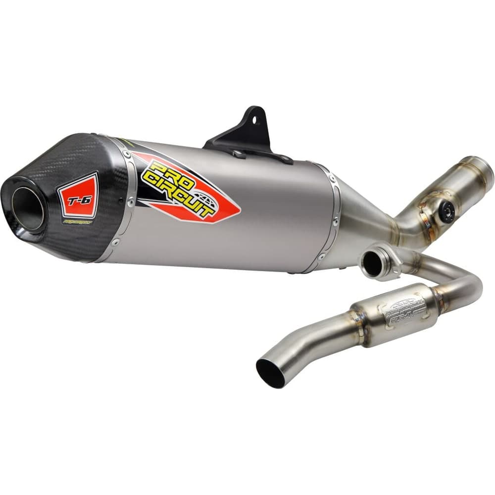 Pro Circuit Exhaust T6 Ss/Ti/Cfcap Rmz 250