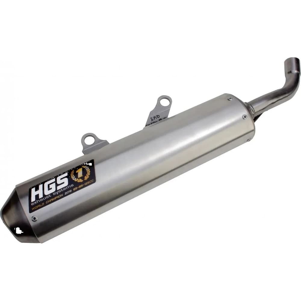 HGS Silencer Hgs Cr250 02-07 Grau/
