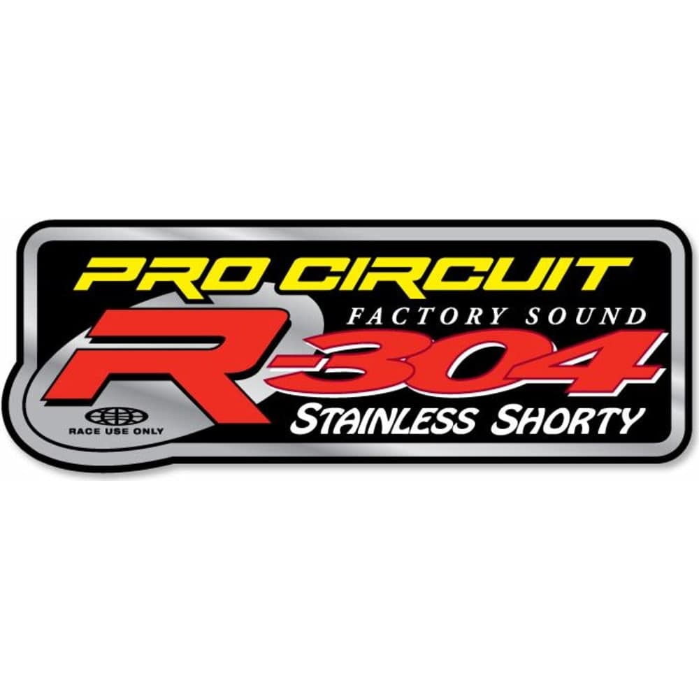 Pro Circuit Slncr Sticker R-304 Shrty