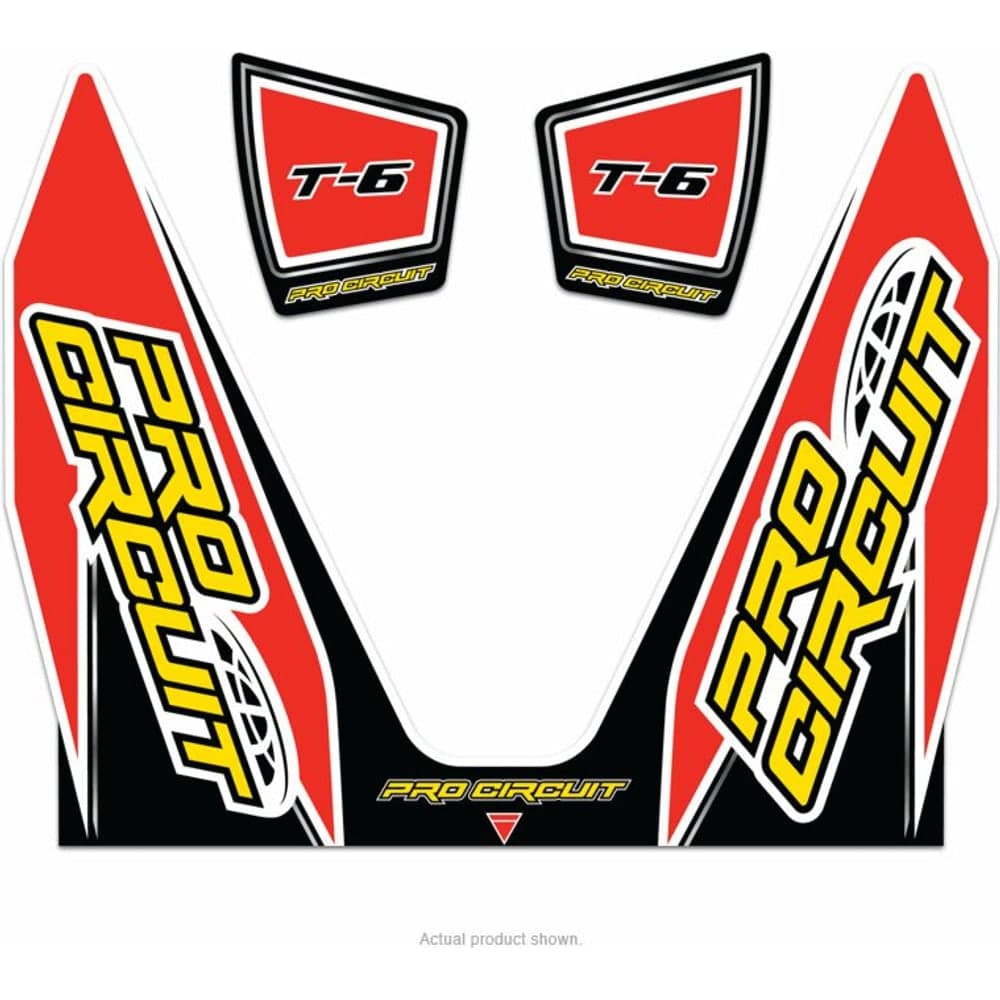 Pro Circuit Uitlaat Sticker Kit T-6