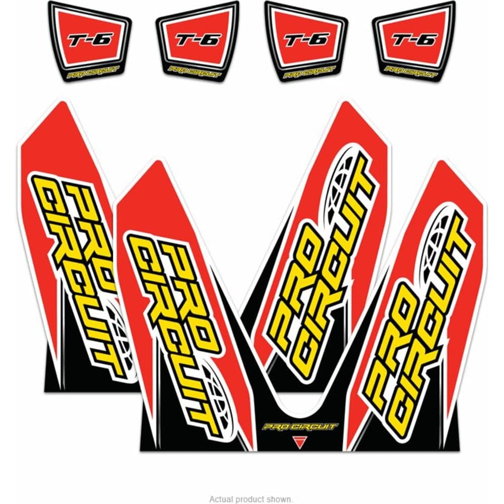 Pro Circuit Uitlaat Sticker Kit T-6