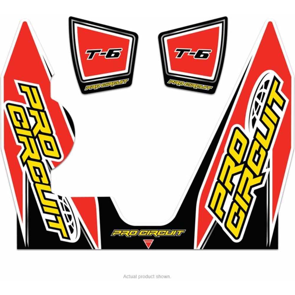 Pro Circuit Uitlaat Sticker Kit T-6