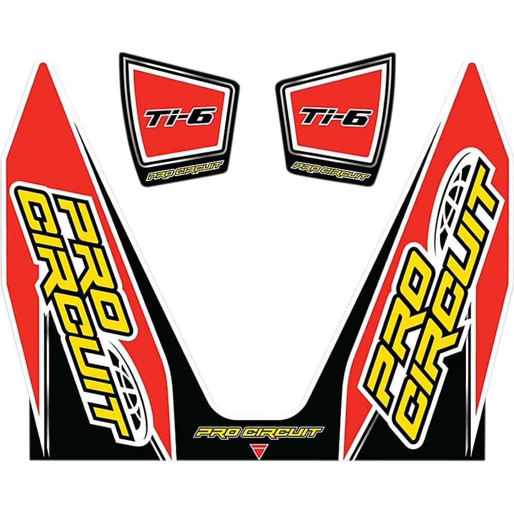 Pro Circuit Uitlaat Sticker Kit Ti-6
