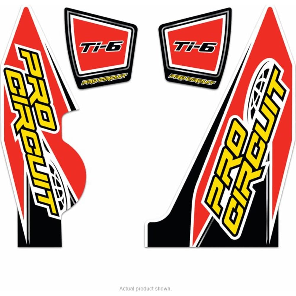 Pro Circuit Uitlaat Sticker Kit Ti-6