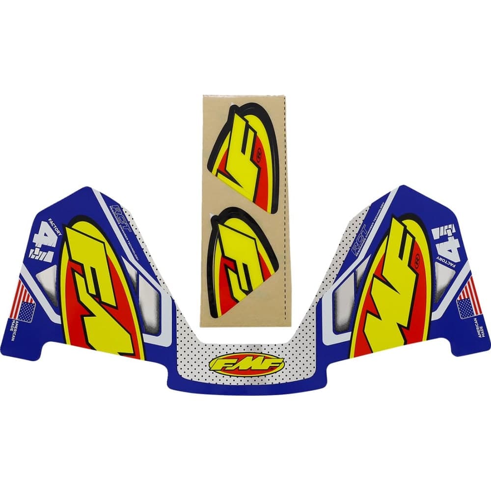FMF 4.1 '20 Logo Kit Blauw