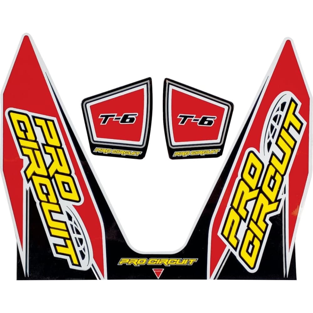 Pro Circuit T-6 Uitlaatsticker