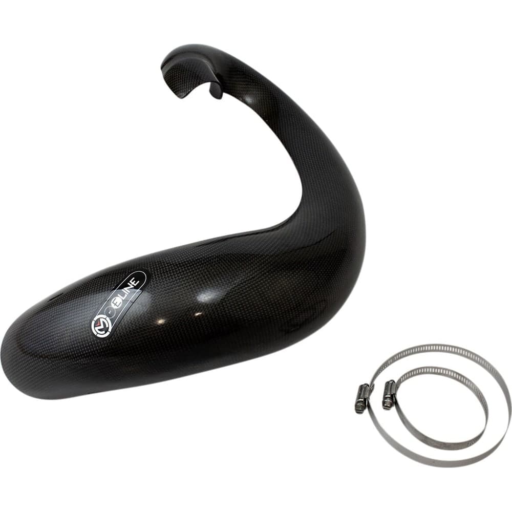 Moose Racing Guard Pipe Carb Fib Beta