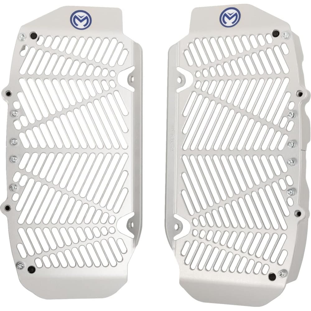 Moose Racing Radiateur Guards Zilver Triumph