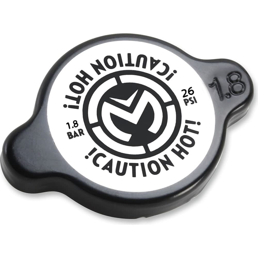 Moose Racing Radiateur Cap 1.8 Bar Zwart