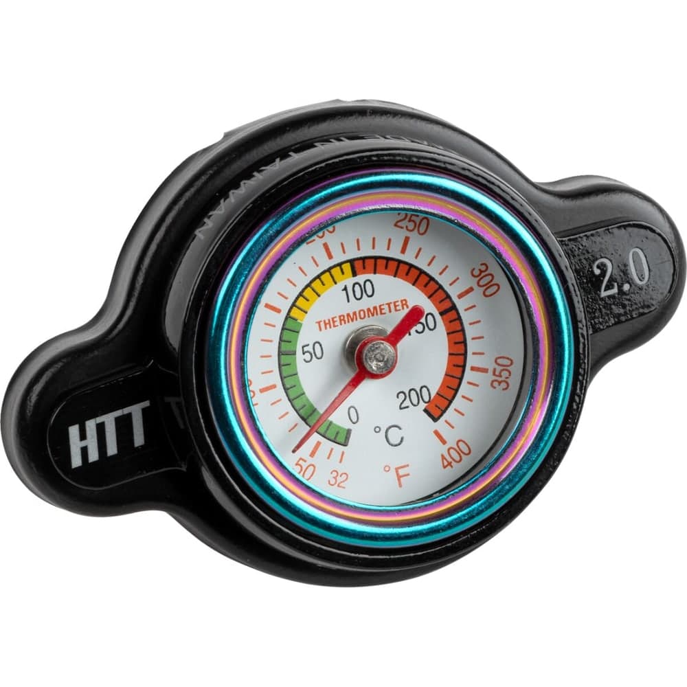 Moose Racing Radiateur Cap W Temp Gauge - Moose - Ktm