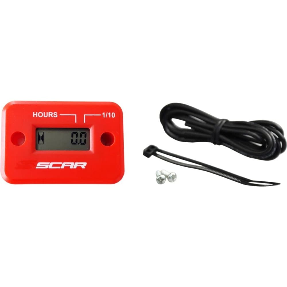 Scar Racing Hour Meter Rot
