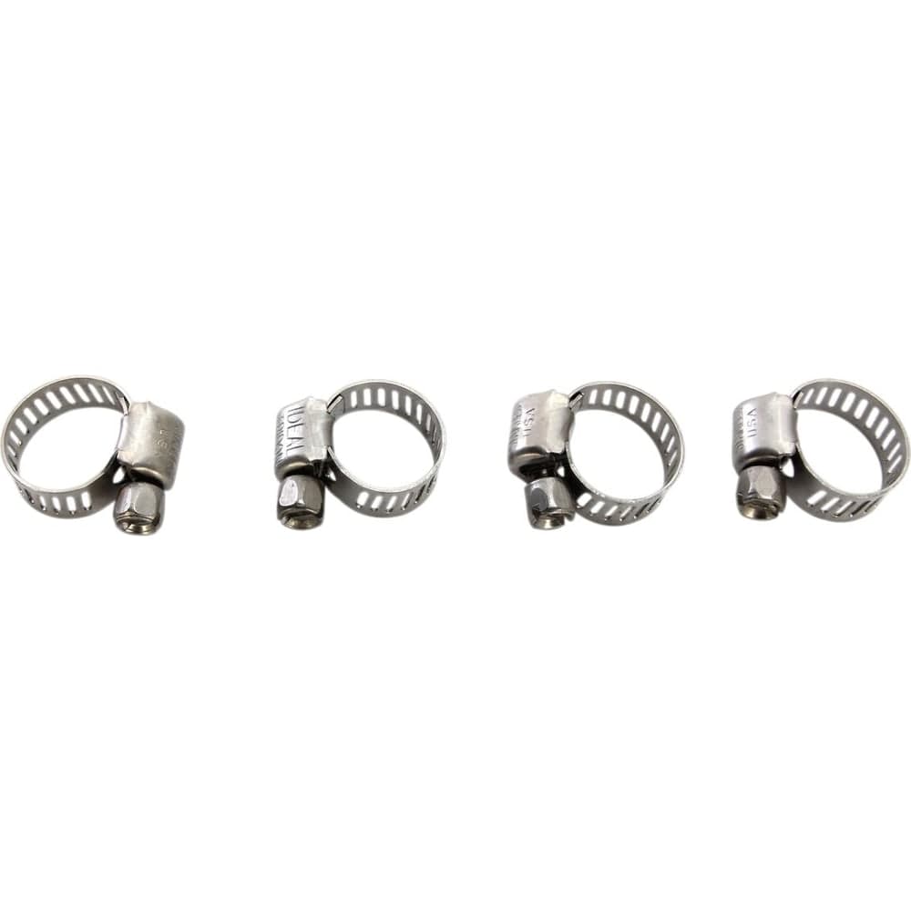 Moose Racing Clamp Hose Ss 7-17mm 4pk