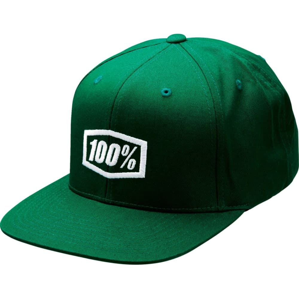 100% Hat Icon Snpbck Grün Os Grün