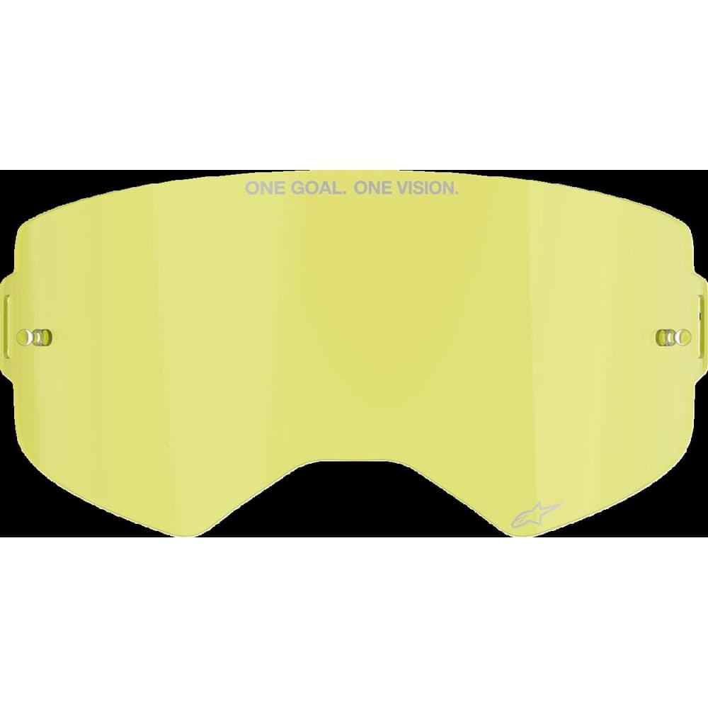 Alpinestars Lens Crossbril Supertech Transparant-Clr Geel