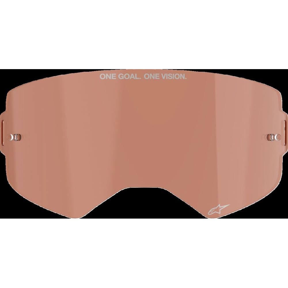 Alpinestars Lens Crossbril Supertech Transparant-Afterburn