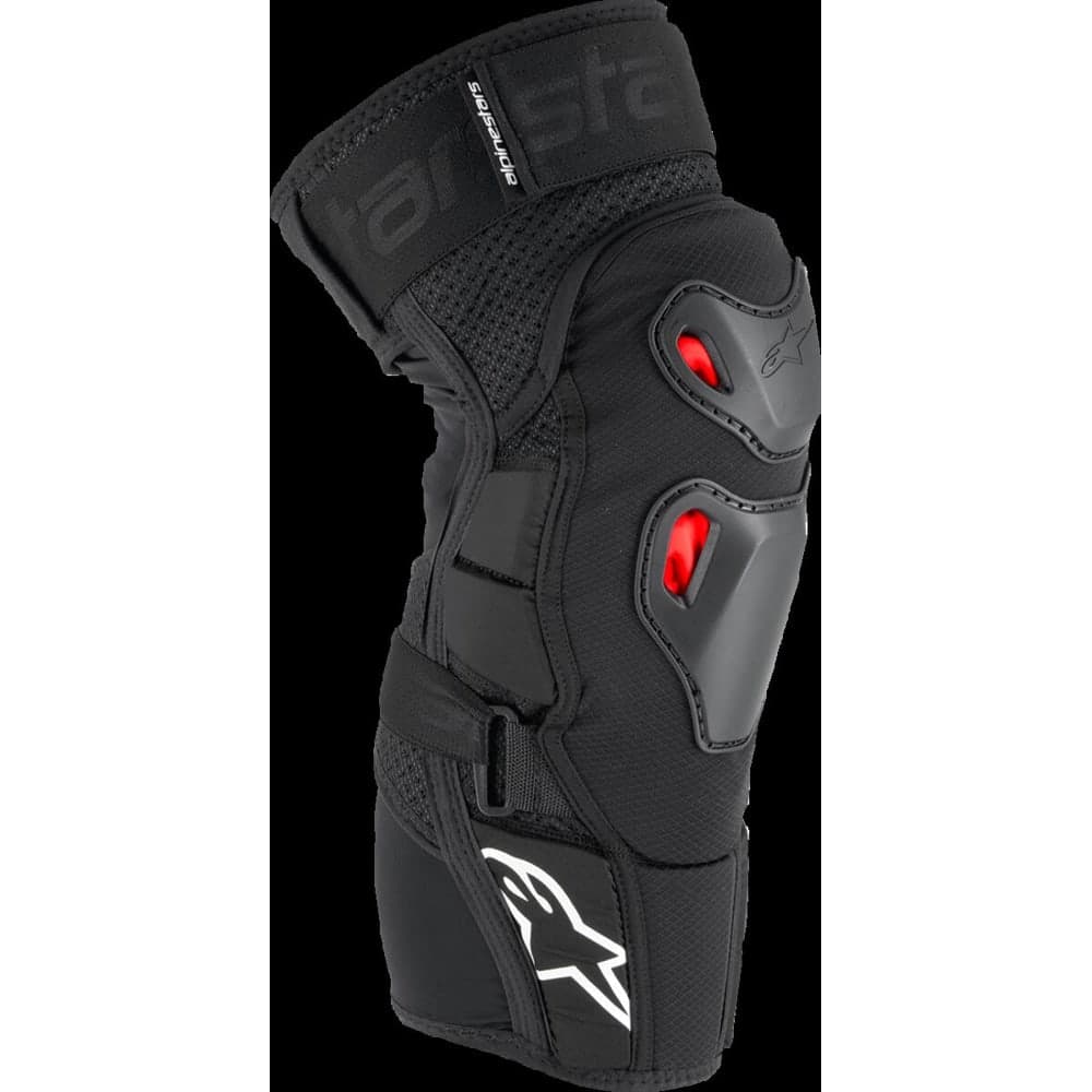 Alpinestars Bionic Pro Plasma Kniebeschermers Schwarz/Rot/Weiß