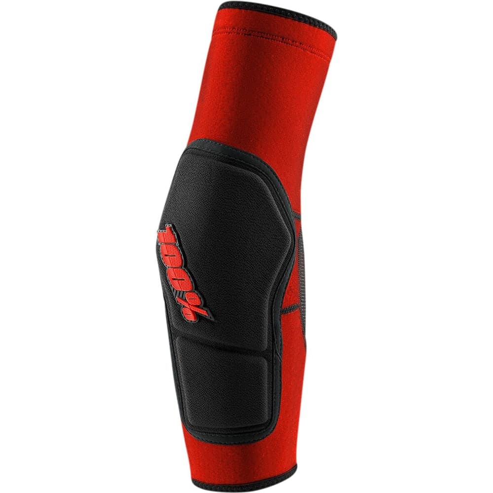 100% Elbowgrd Ridcamp Rood/Zwart Lg