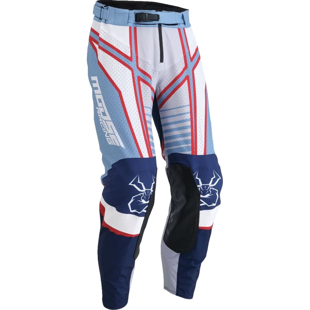 Moose Racing Broek Agroid Grijs/Blauw 28