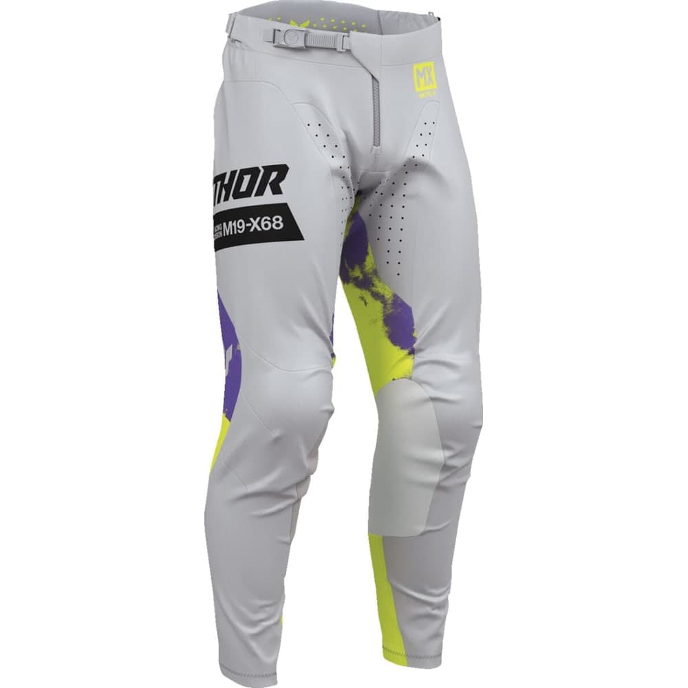 Thor Launchmode Bleach Broek Grijs/Geel