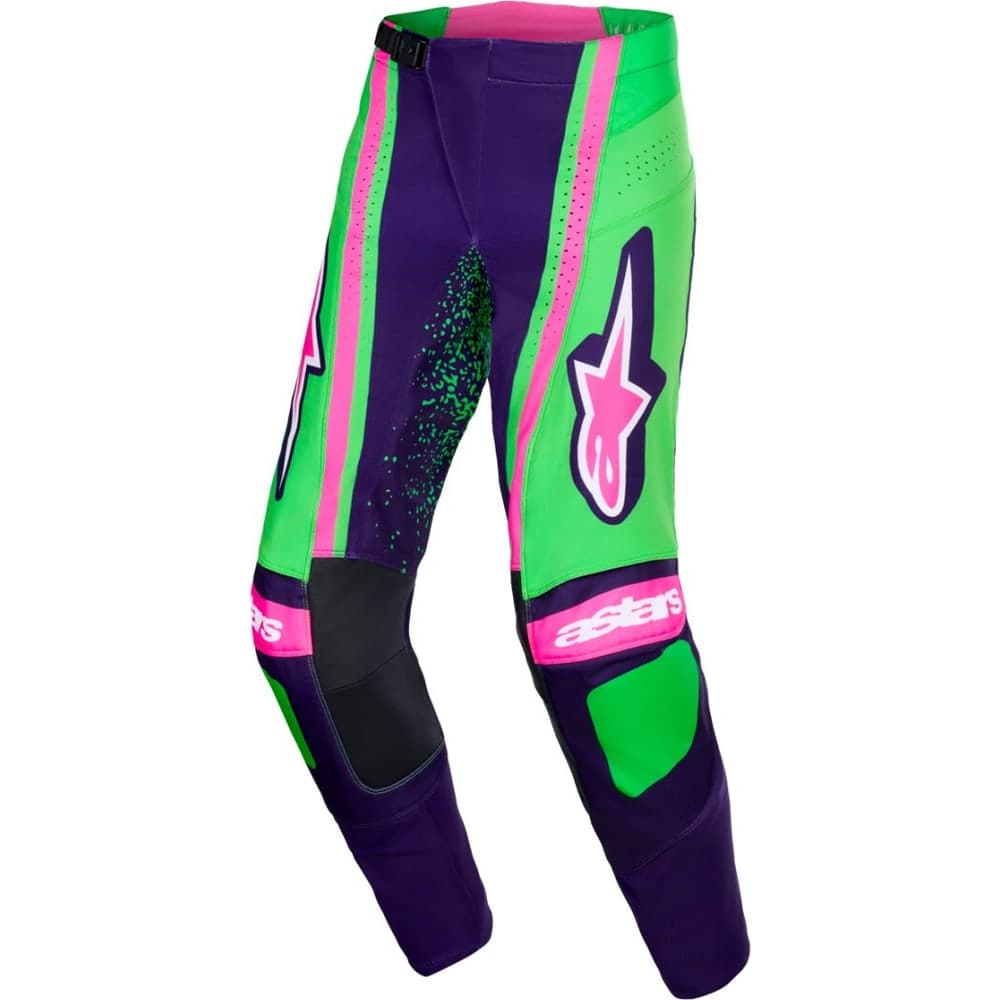 Alpinestars Broek Techstar Nomur Purp/Gr/Roze