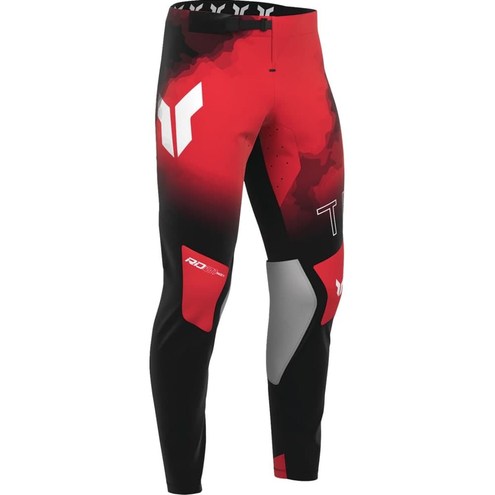 Thor Sportmode Carbon Zwart/Rood
