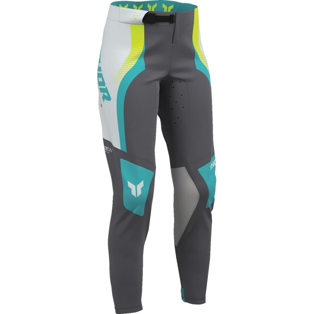 Thor Dames Sportmode Velocity Broek Blauw/Grijs