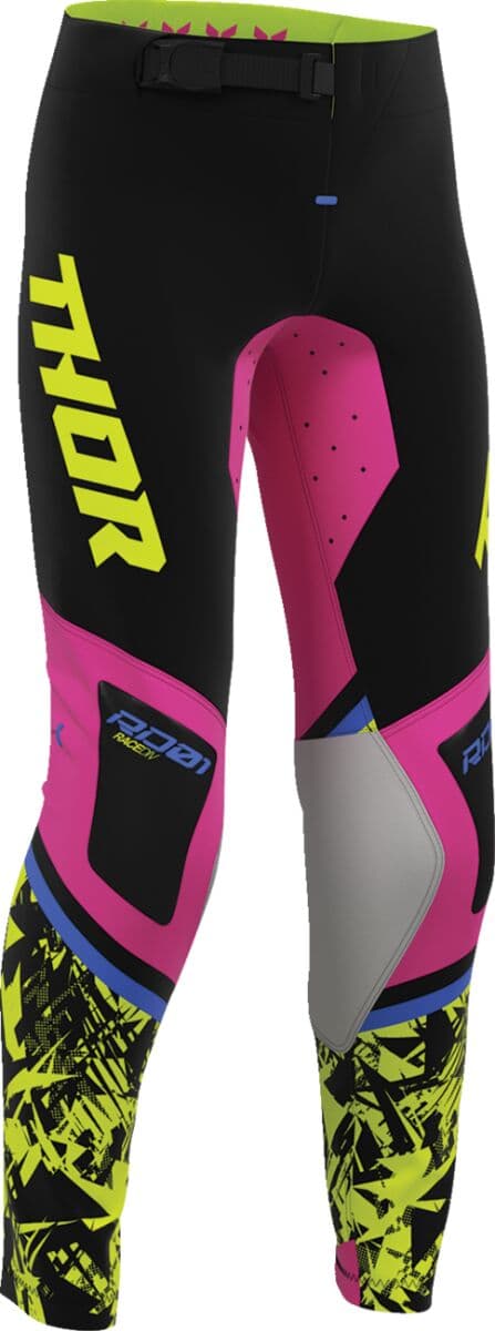 Thor Jeugd Sportmode Punk'd Broek Zwart/Roze