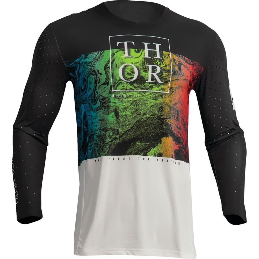 Thor Shirt Prime Meltr Zwart/Wit Lg